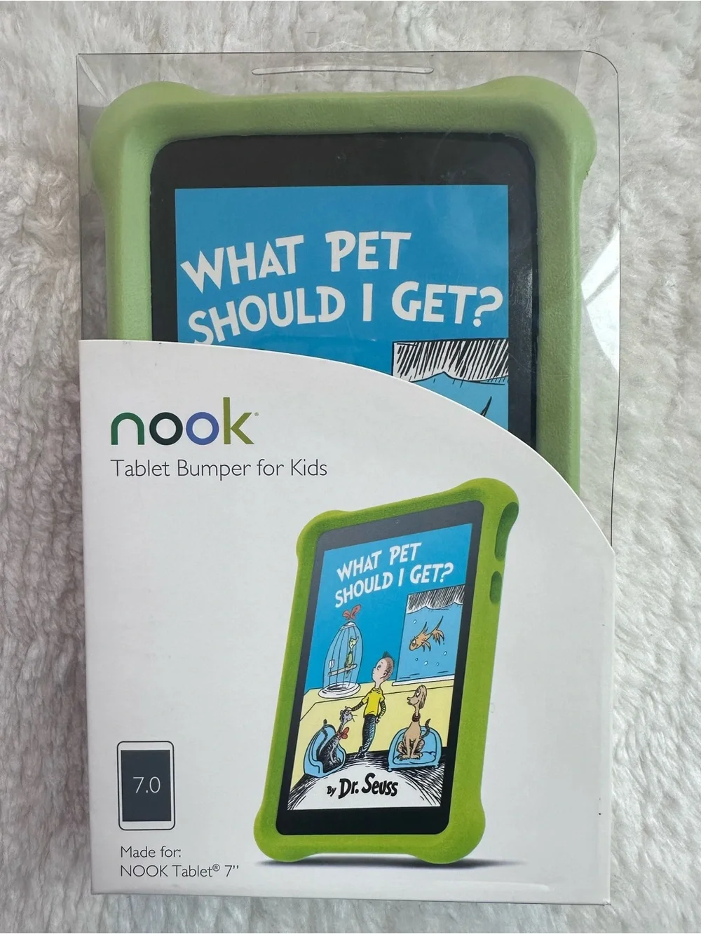 Nook Kids Tablet Bumper in Light Green